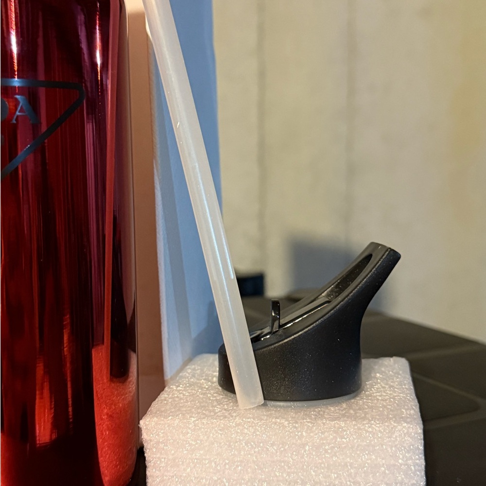 Prada Metallic Red Water Bottle - Picture 5 of 8